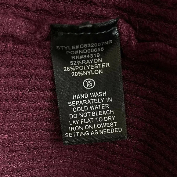 Devotion by Cyrus Turtleneck Pullover Long Sleeve Sweater Size XS - Picture 4 of 5